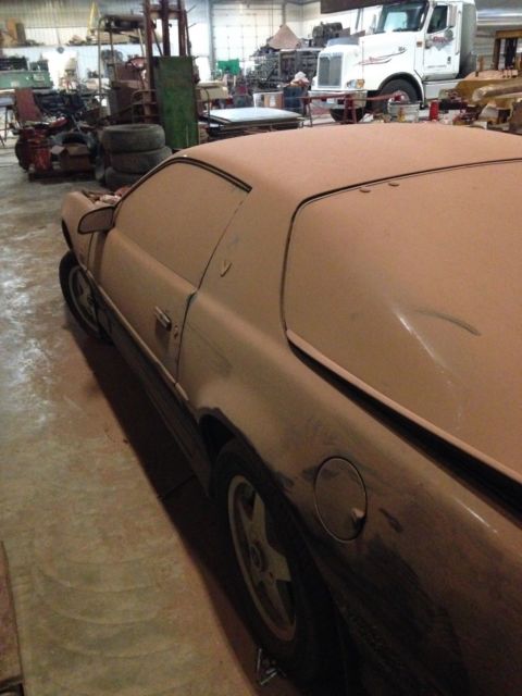 1987 Black Pontiac Firebird Coupe