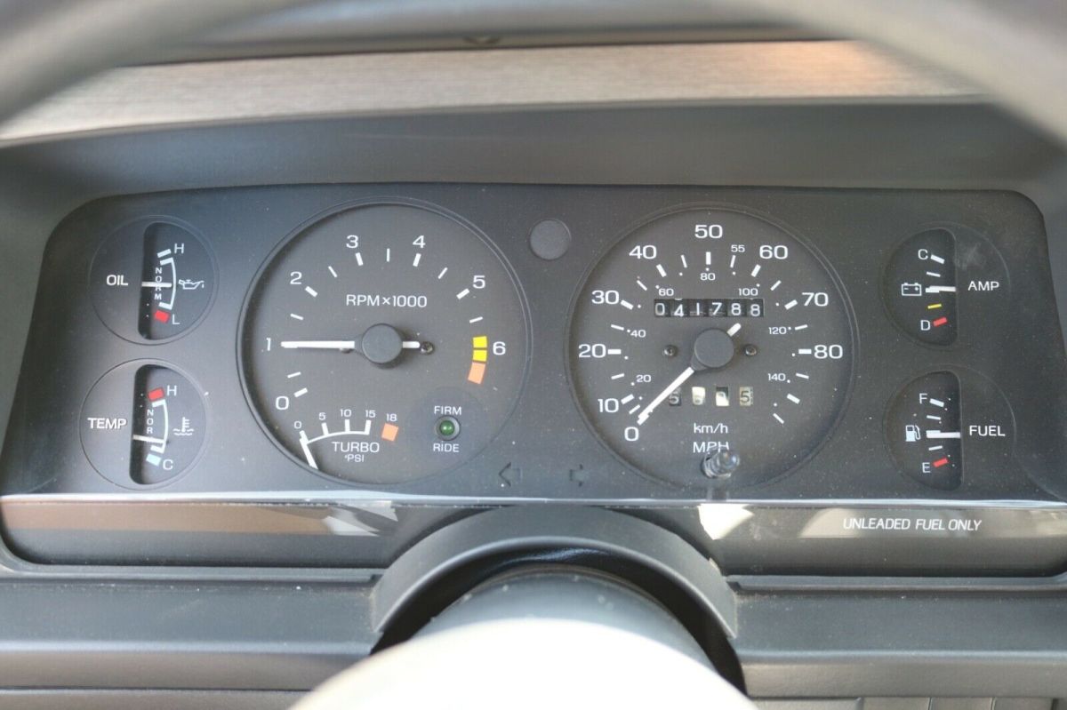 1987 Blue Ford Thunderbird Coupe