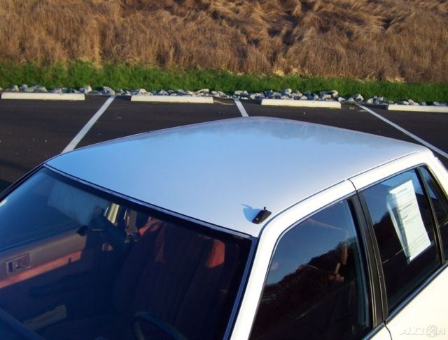 1987 White Honda Civic