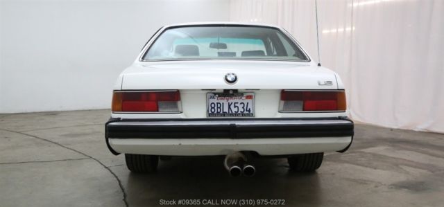 1987 White BMW L6