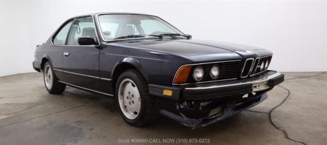 1987 Blue BMW M6 Coupe