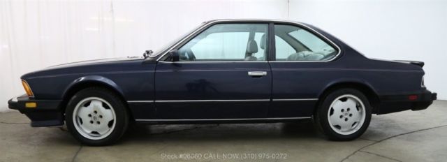 1987 Blue BMW M6 Coupe