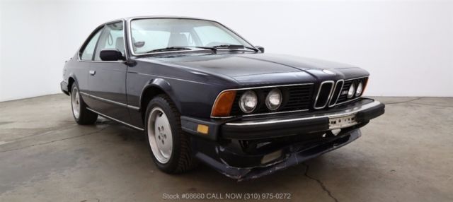 1987 Blue BMW M6 Coupe