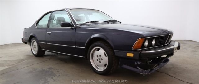 1987 Blue BMW M6 Coupe