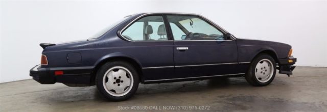 1987 Blue BMW M6 Coupe