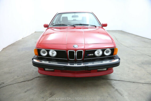1987 Red BMW M6