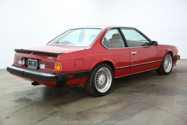 1987 Red BMW M6