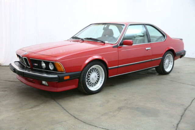 1987 Red BMW M6
