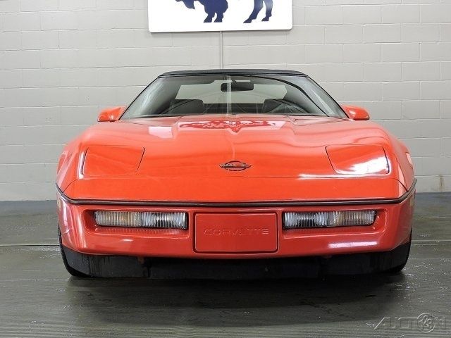 1987 Red Chevrolet Corvette Convertible