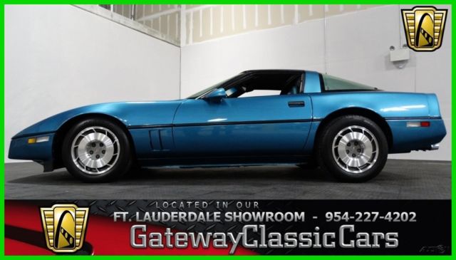 1987 Red Chevrolet Corvette Hatchback