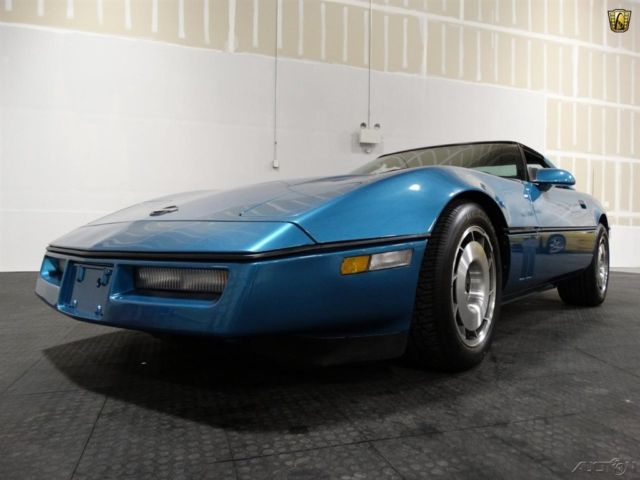 1987 Red Chevrolet Corvette Hatchback