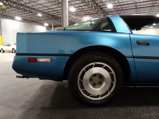 1987 Red Chevrolet Corvette Hatchback