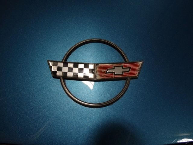 1987 Red Chevrolet Corvette Hatchback