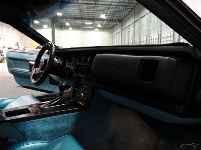 1987 Red Chevrolet Corvette Hatchback