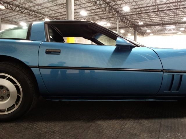 1987 Red Chevrolet Corvette Hatchback
