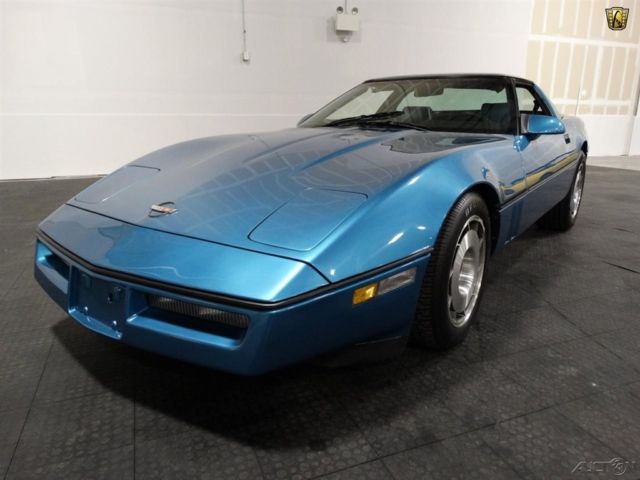 1987 Red Chevrolet Corvette Hatchback