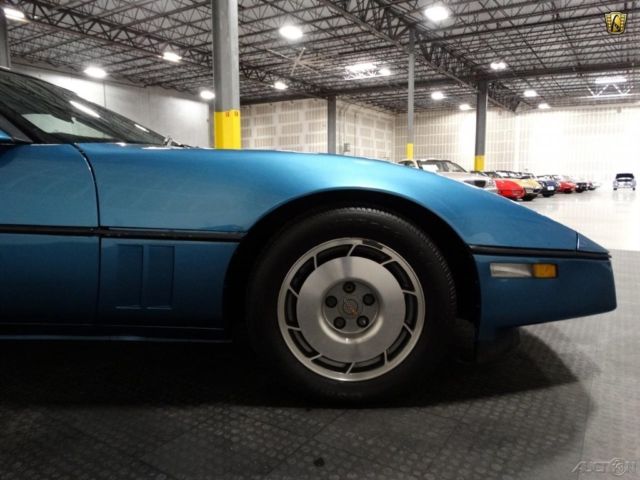 1987 Red Chevrolet Corvette Hatchback