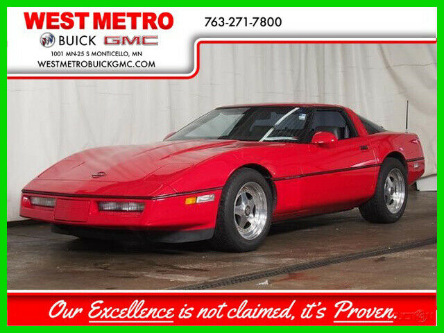 1987 Other Color Chevrolet Corvette Hatchback