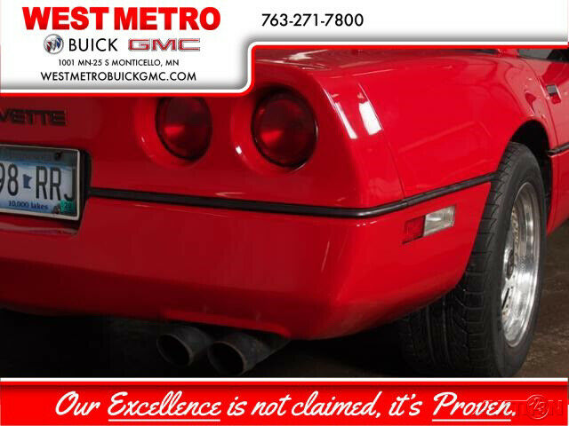 1987 Other Color Chevrolet Corvette Hatchback