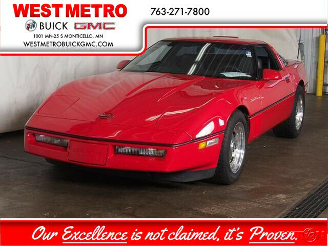 1987 Other Color Chevrolet Corvette Hatchback