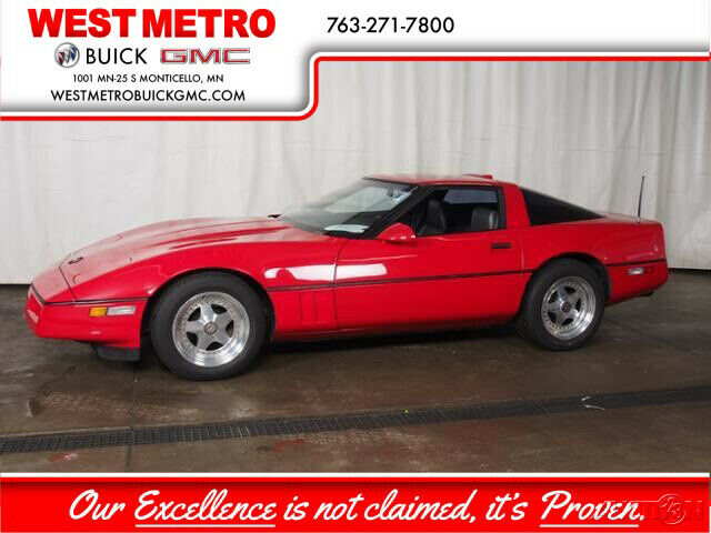 1987 Other Color Chevrolet Corvette Hatchback