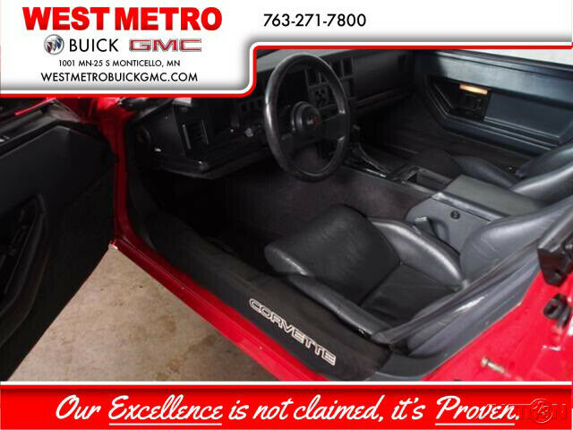 1987 Other Color Chevrolet Corvette Hatchback