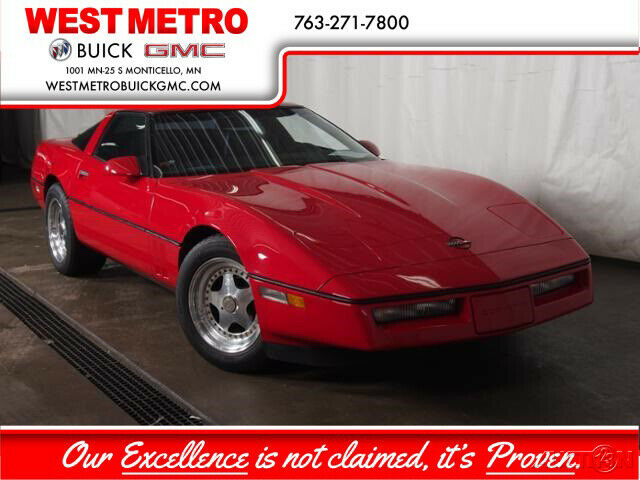 1987 Other Color Chevrolet Corvette Hatchback