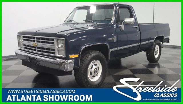 1987 Blue Chevrolet V20