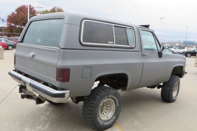 1987 Gray Chevrolet Blazer Wagon 4 Door