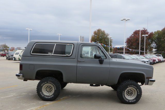 1987 Gray Chevrolet Blazer Wagon 4 Door