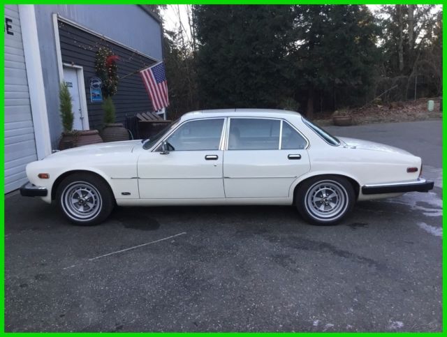 1987 White Jaguar Other Sedan