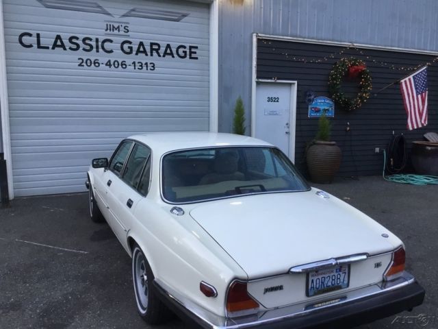 1987 White Jaguar Other Sedan