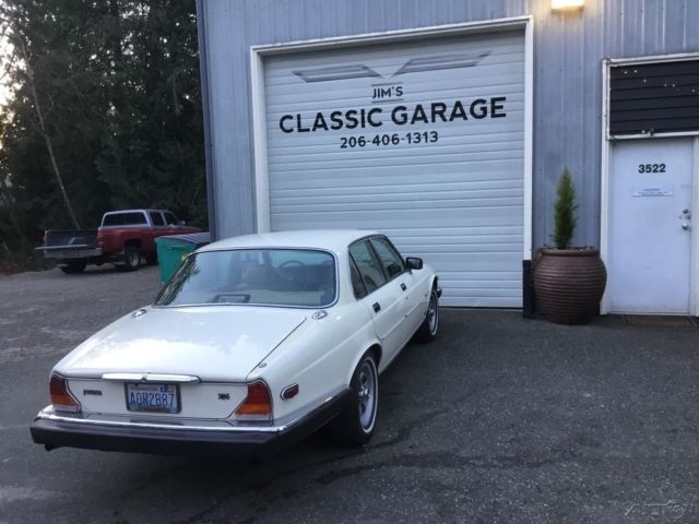 1987 White Jaguar Other Sedan