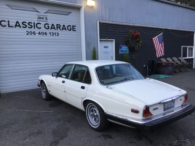 1987 White Jaguar Other Sedan