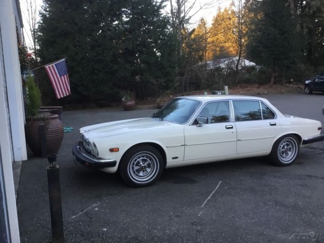 1987 White Jaguar Other Sedan