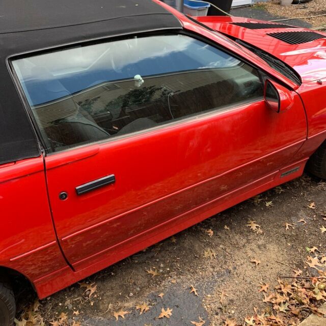 1987 Red Chevrolet Camaro Convertible