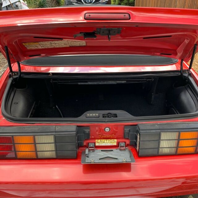 1987 Red Chevrolet Camaro Convertible