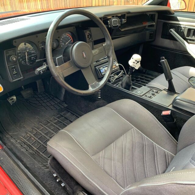 1987 Red Chevrolet Camaro Convertible