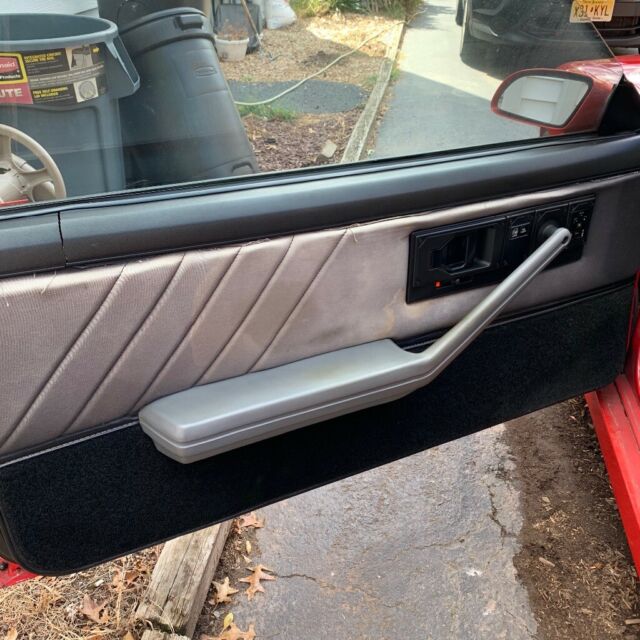 1987 Red Chevrolet Camaro Convertible