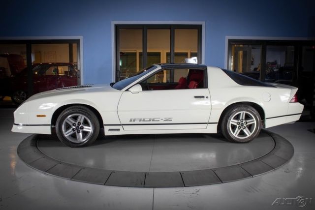 1987 White Chevrolet Camaro