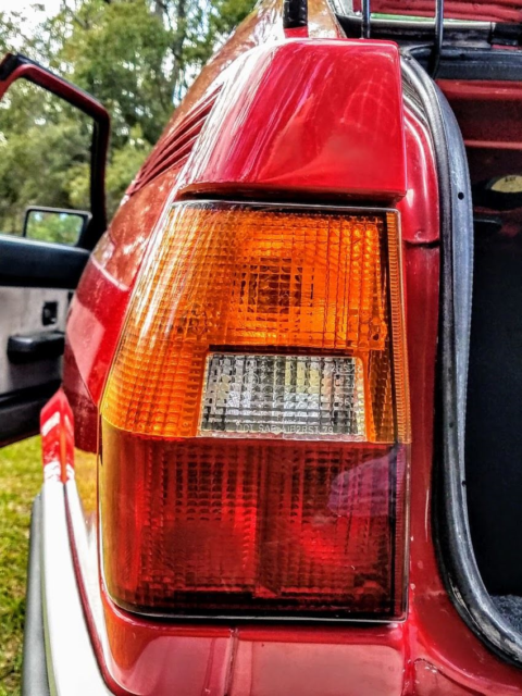 1987 Tornado Red Audi Coupe GT Coupe