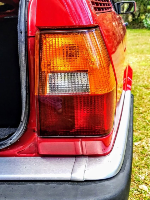 1987 Tornado Red Audi Coupe GT Coupe