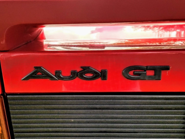 1987 Tornado Red Audi Coupe GT Coupe