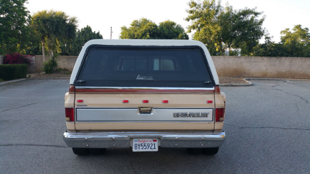 1987 Brown Chevrolet C/K Pickup 3500 Crew Cab Pickup
