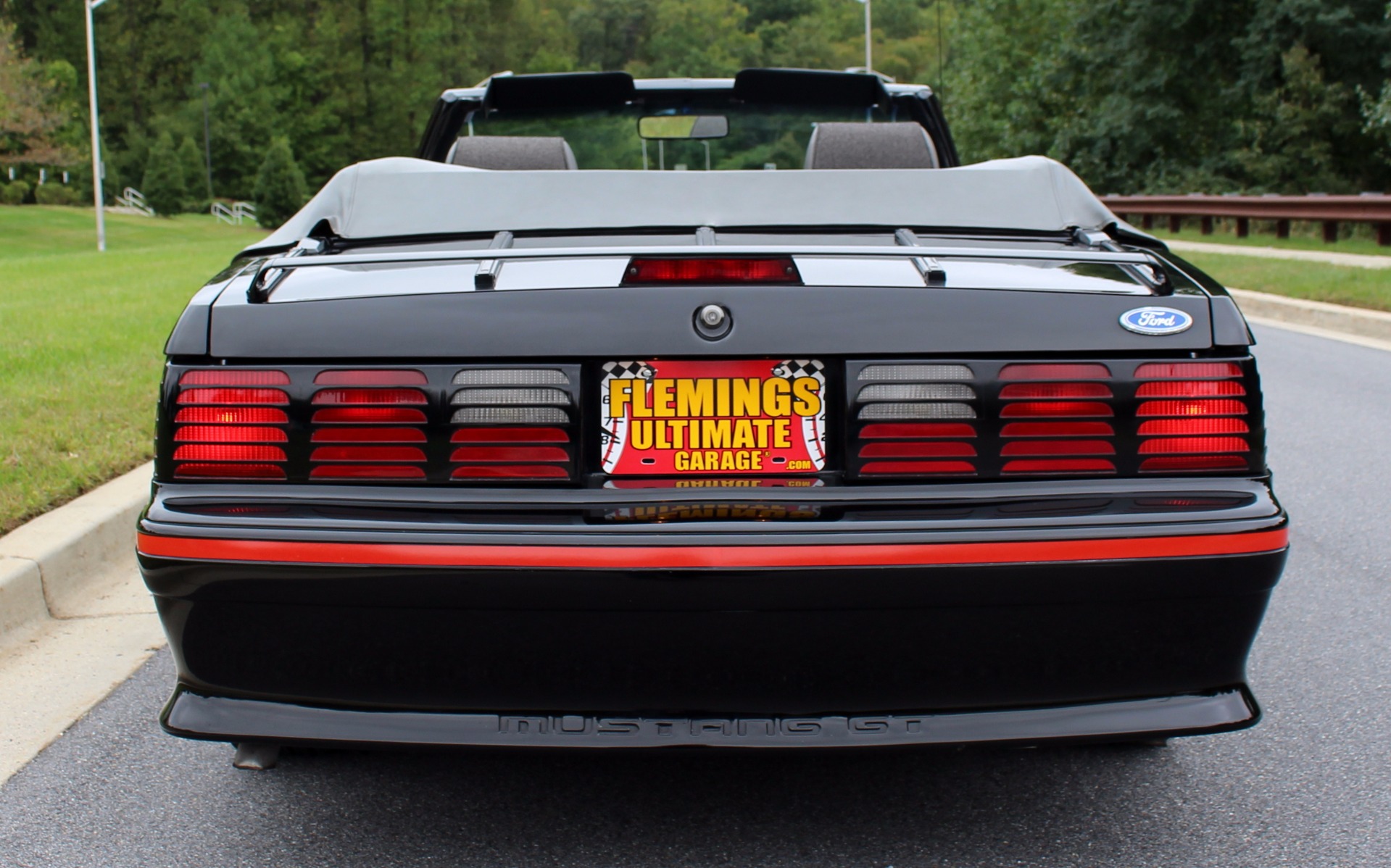 1987 Black Ford Mustang N/A