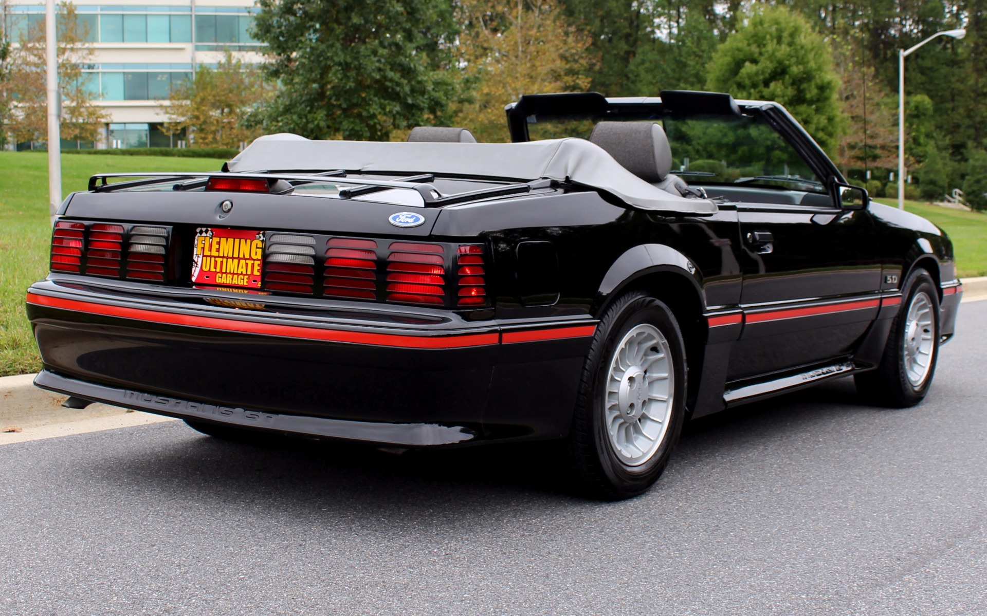 1987 Black Ford Mustang N/A