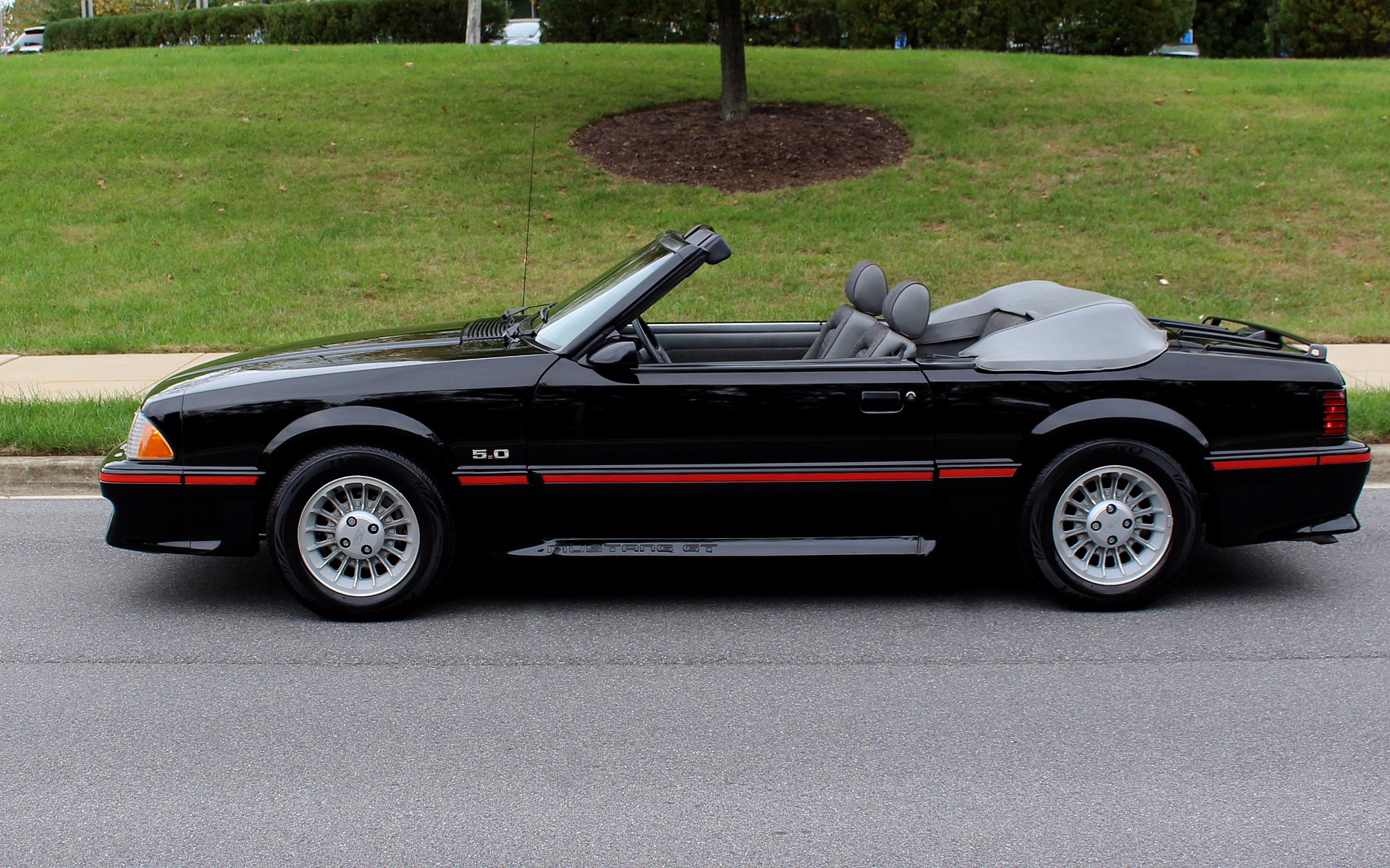 1987 Black Ford Mustang N/A
