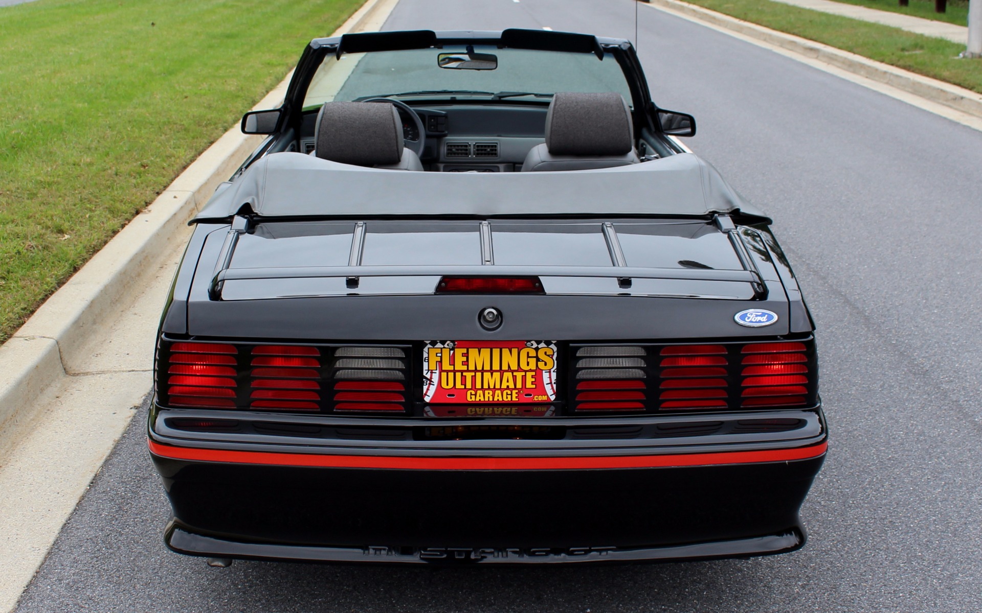 1987 Black Ford Mustang N/A