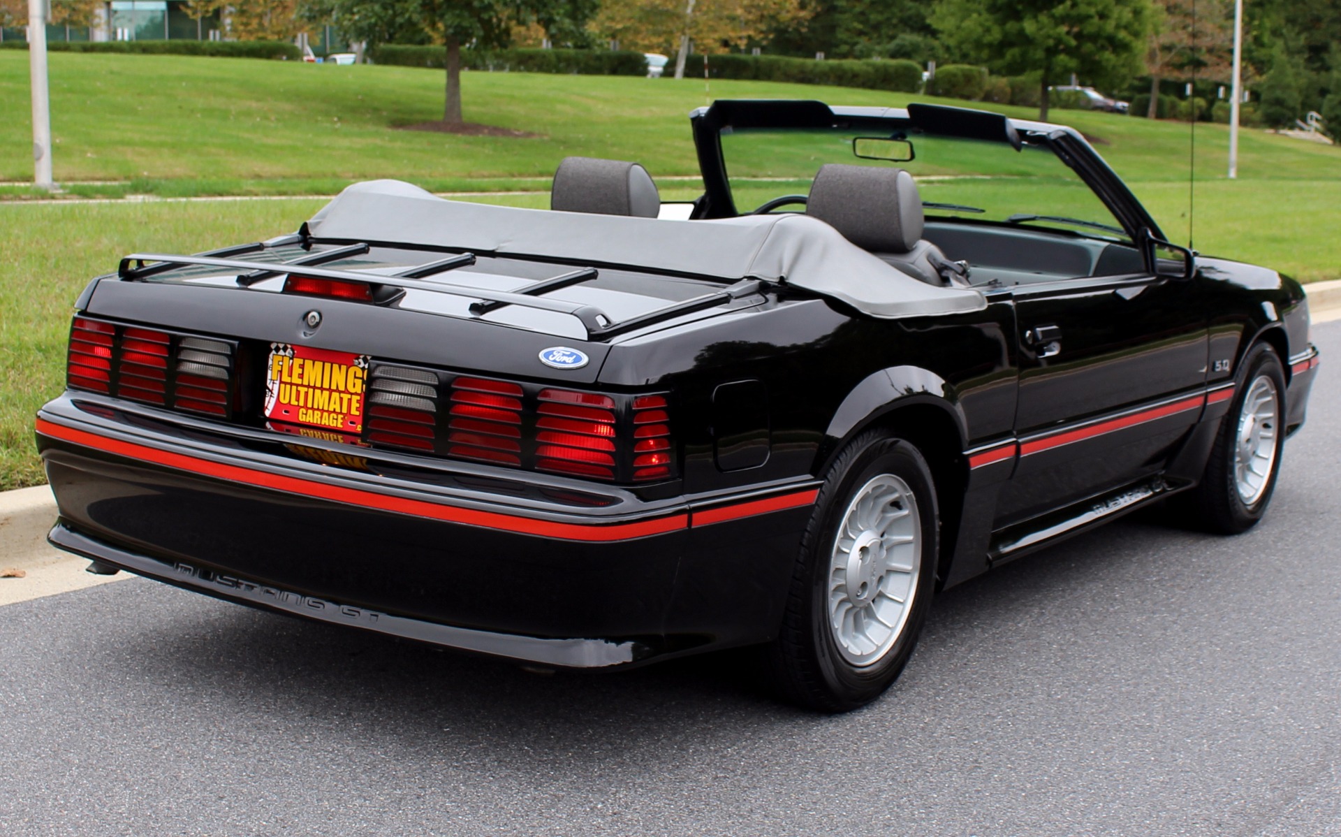 1987 Black Ford Mustang N/A