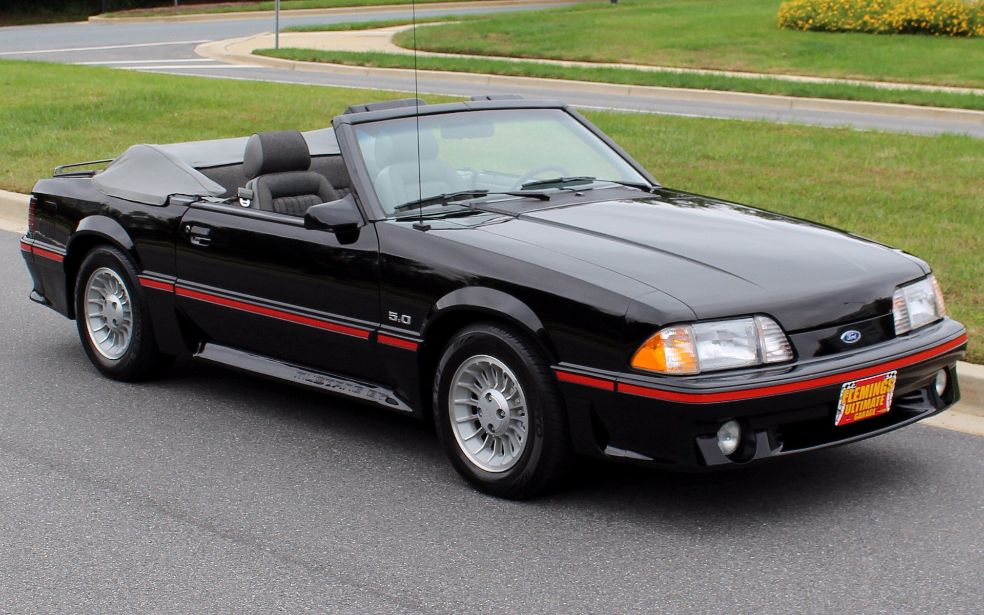 1987 Black Ford Mustang N/A